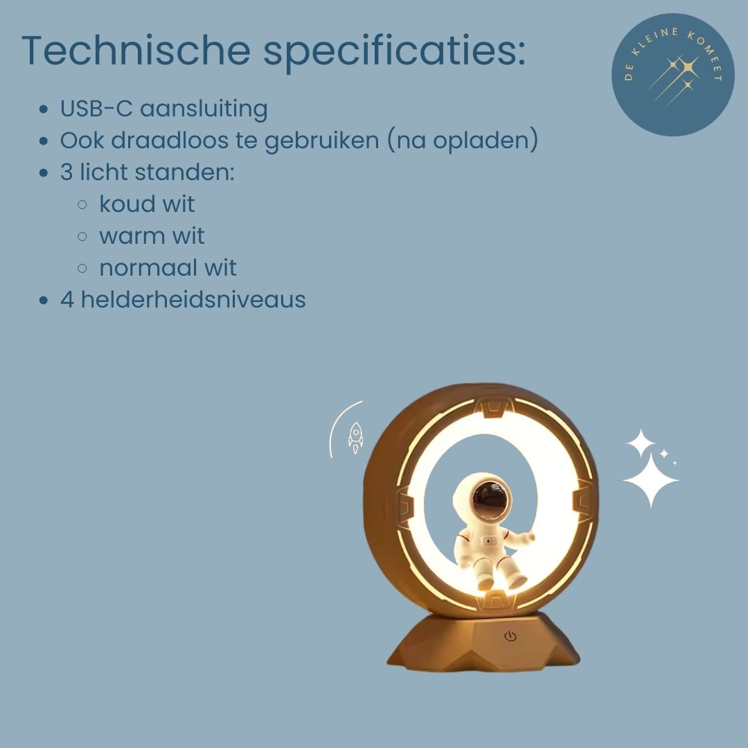 Astro Lume - Sfeervol licht dat je iedere nacht meeneemt naar zwevende dromen.