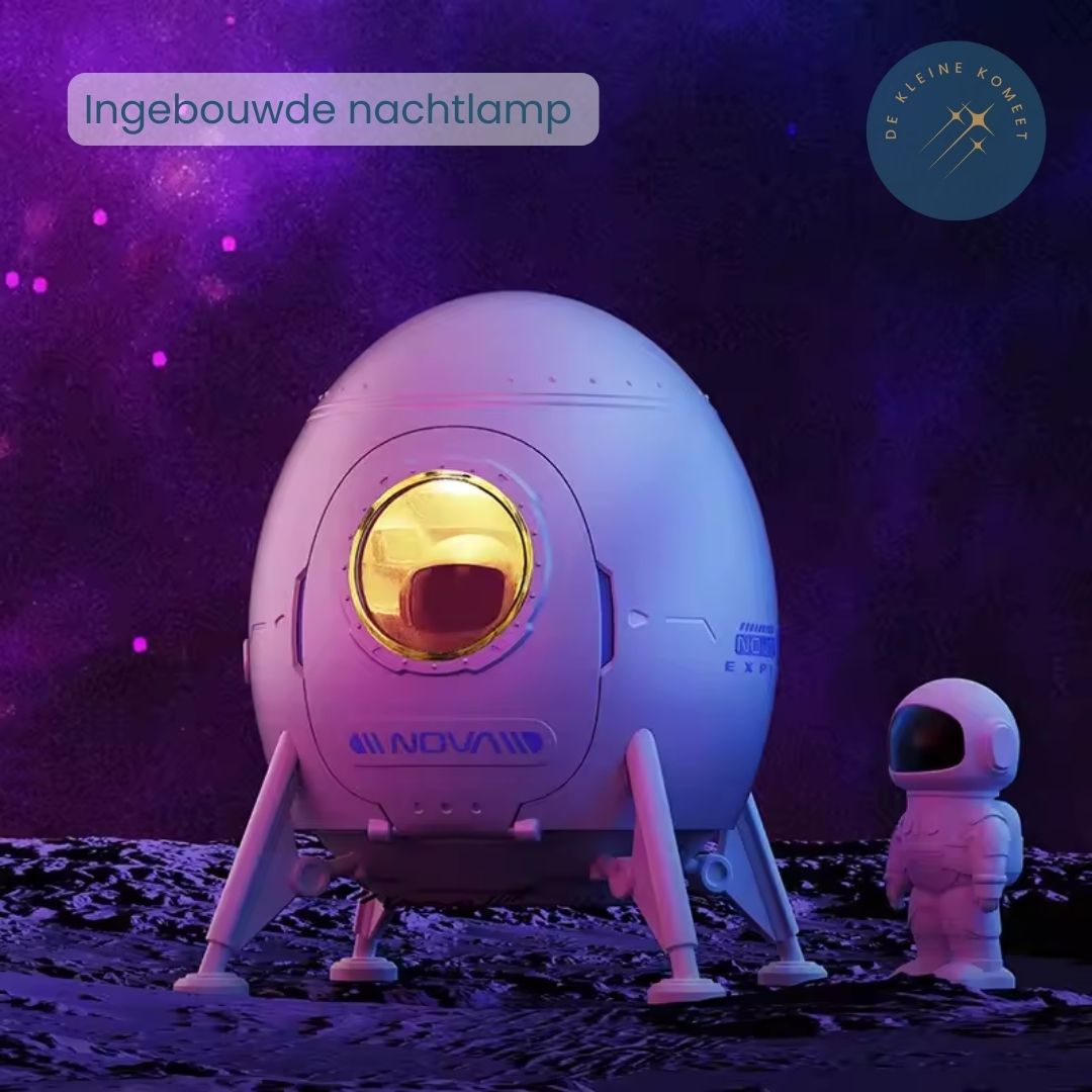 Space Lander Bluetooth Lichtprojector - Tover ruimtepret tot leven!